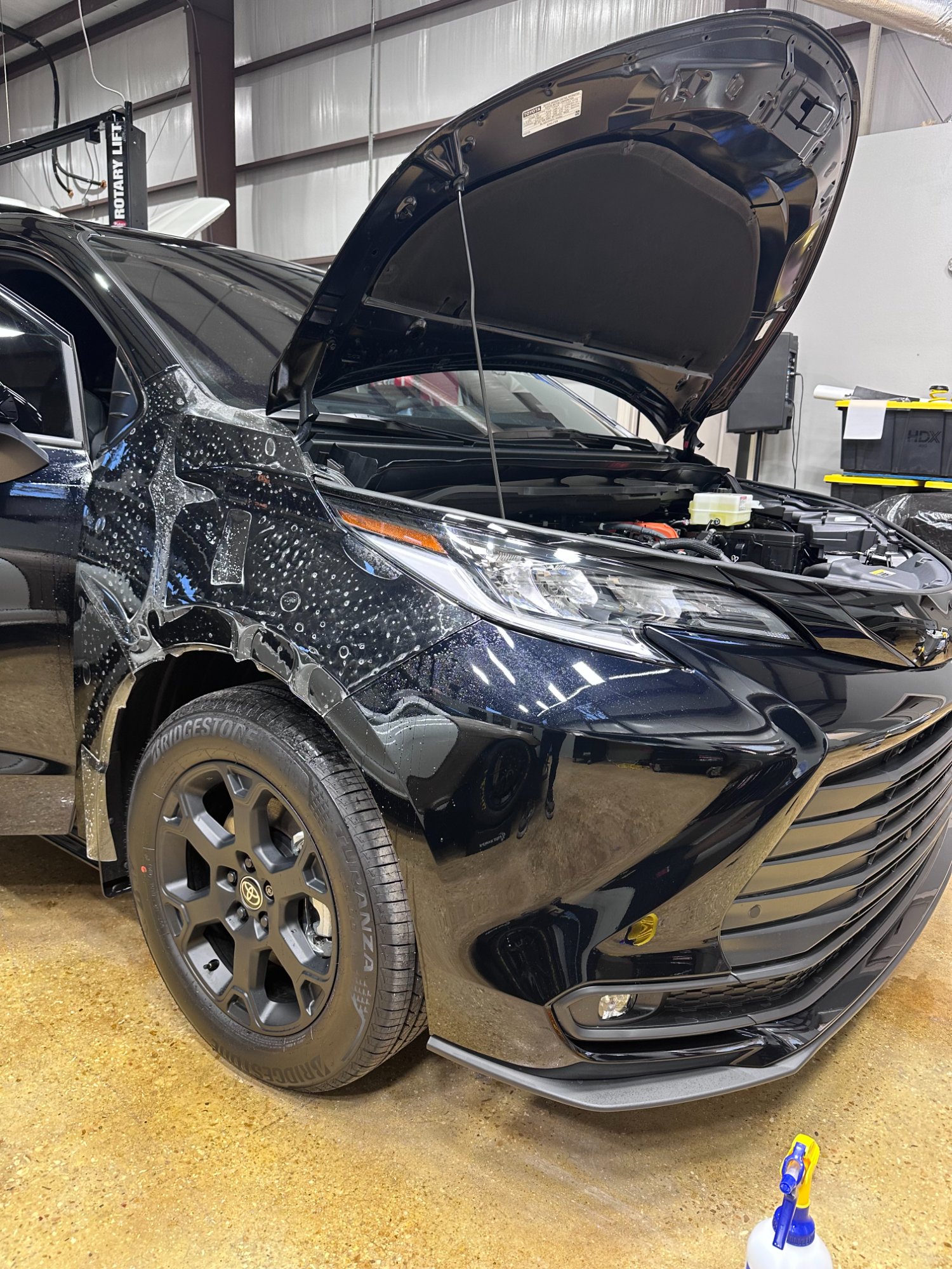 Toyota Sienna — PPF Hood